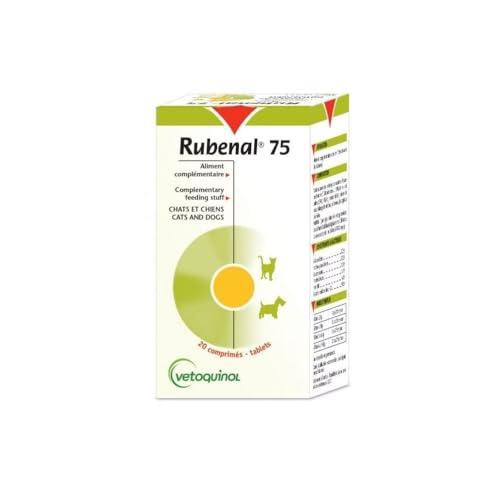 Vetoquinol Rubenal 75 MG - 60 Compresse per la Funzione Renale del Cane
