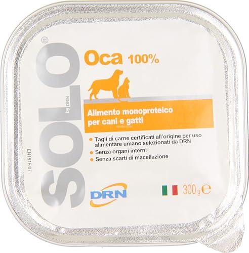 DRN Solo Oca - Alimento Monoproteico per Cani e Gatti - 18 x 300g