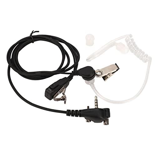 Auricolare a Tubo Acustico Ad Aria con PTT, Cuffia a Conduzione D'aria da 3,5 Mm con Riduzione del Rumore, per Motorola Vertex Radio Walkie Talkie VX180 VX210 VX231 VX261 VX264 VX351 VX354 VX410(1 pz)