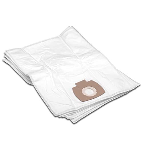 vhbw 5x Sacchetti Aspirapolvere Compatibili con Makita 446L, VC2010L, VC2021L, VC2511, VC2512L, VC3011L