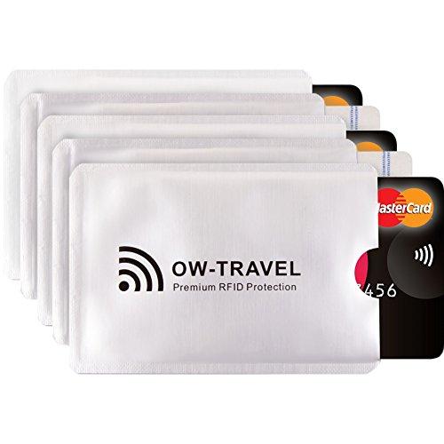 Custodie Blocco RFID OW-Travel: Protezione Anti-frode per Carte di Credito Contactless
