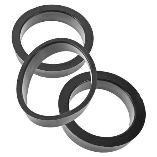 ADOCARN 3 Pezzi Anelli Adattatori in Gomma Universali per Filtri Aria
