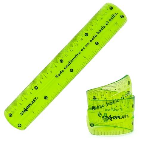 Righello Flessibile 20 cm Starplast Verde