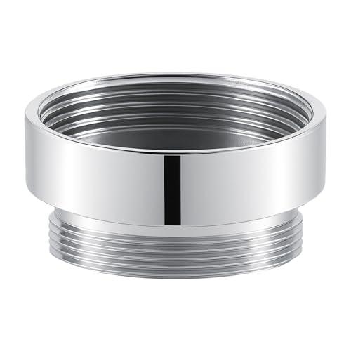Adattatore Rubinetto XNTONG: Ottone Cromato per Aeratore 24mm Femmina a 22mm Maschio