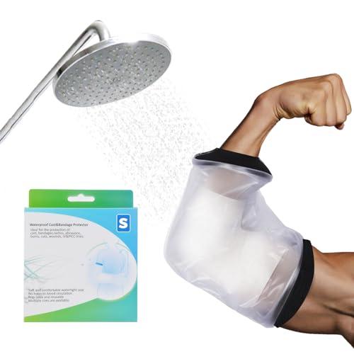 JUNUNDJING Copertura Impermeabile Per Braccio, Copri PICC, Protezione PICC Per Doccia, Protezione Per Ferite E Gomitiere, Si Adatta ALla Maggior Parte Delle Braccia Normali Di Adulti/Bambini, Taglia S