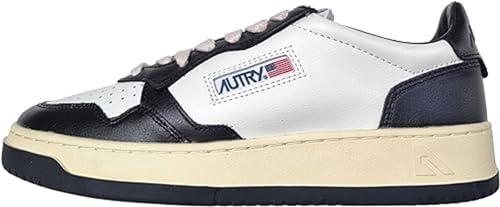 Autry Medalist Low Sneakers Donna Bianco/Nero