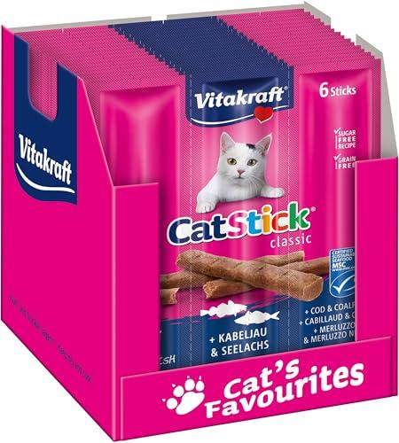 Vitakraft Gatto Snack Cat - Chiavetta Mini 10 pezzi da 6 stick