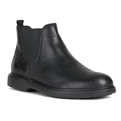Geox Uomo U Ottavio C Stivaletti Uomo, Nero (Black)