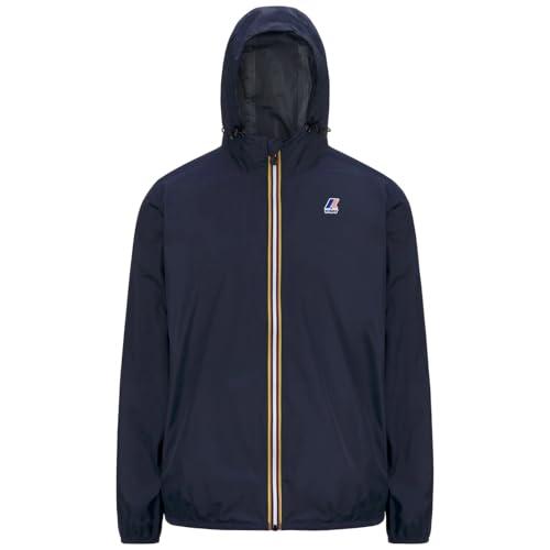 K-Way Le Vrai 4.0 Claude Giacca Impermeabile - Blu Profondo - Taglia L