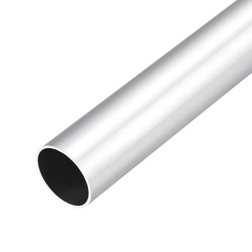DMiotech (30mm OD x 27mm ID) Tubo Tondo in Alluminio 6063 Da 300mm di Lunghezza per Costruzione di Telaio di Macchinari e Progetti Fai Da Te