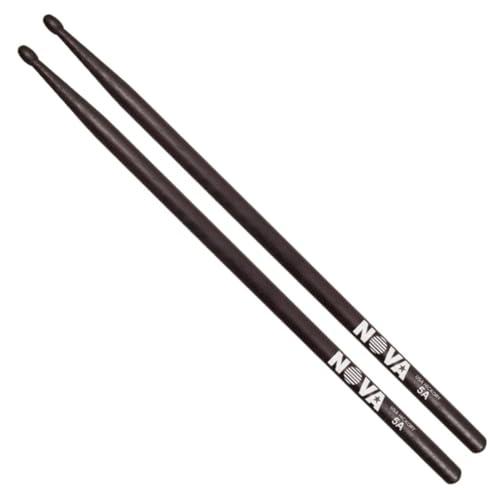 Vic Firth NOVA N5AB Bacchette Batteria Hickory Nero Punta Legno