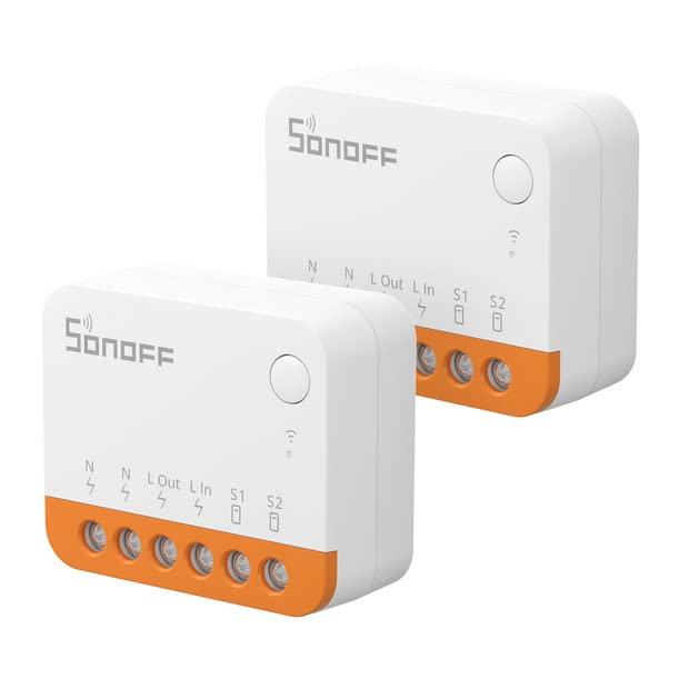Sonoff MINI R4 - Interruttore Smart WiFi a 2 Vie (Confezione da 2)