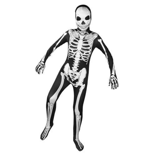 Costume da Scheletro per Bambini con Maschera - AOOWU