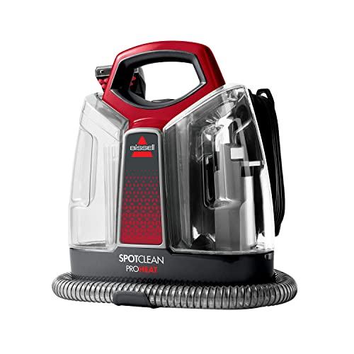 Bissell SpotClean ProHeat 36988 - Pulitore portatile per moquette, tappeti, tappezzeria, scale e auto